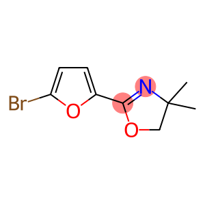 Oxazole, 2-(5-bromo-2-furanyl)-4,5-dihydro-4,4-dimethyl-