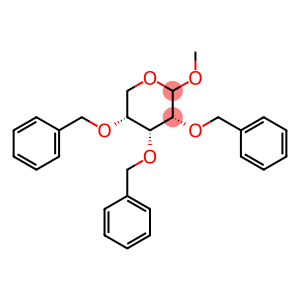 β-D-Ribopyranoside, phenylmethyl 2,3,4-tris-O-(phenylmethyl)-