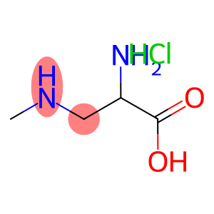 1-Carboxy-2-(methylamino)ethanaminiumchloride