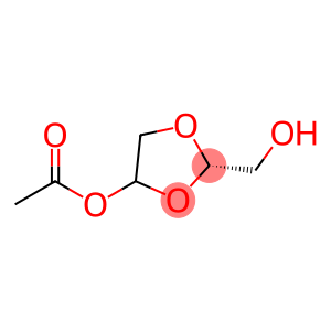 1,3-Dioxolane-2-methanol, 4-(acetyloxy)-, (2S)-