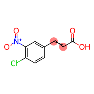 4-氯-3-硝基肉桂酸