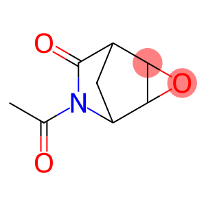 3-Oxa-6-azatricyclo[3.2.1.02,4]octan-7-one, 6-acetyl- (9CI)
