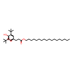 Dibutylhydroxyphenylpropionic acid stearyl ester