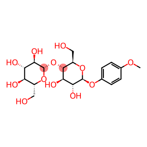 β-D-Glucopyranoside, 4-methoxyphenyl 4-O-β-D-glucopyranosyl-