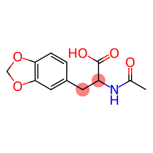 α-(Acetylamino)-1,3-benzodioxole-5-propanoic acid