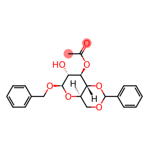 Benzyl 4-O,6-O-benzylidene-β-D-glucopyranoside 3-acetate
