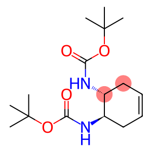 Carbamic acid, (1R,2R)-4-cyclohexene-1,2-diylbis-, bis(1,1-dimethylethyl) ester (9CI)