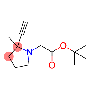 tert-Butyl 2-(2-ethynyl-2-methylpyrrolidin-1-yl)acetate