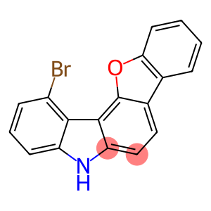 5H-Benzofuro[3,2-c]carbazole, 1-bromo-