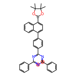4-(2,4,6-Triphenyl)triazin-1-Naphthaleneboronic acid pinacol ester