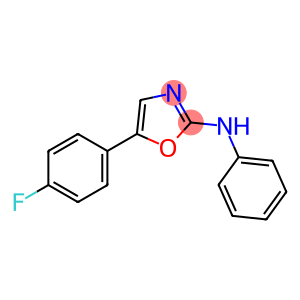 2-Oxazolamine, 5-(4-fluorophenyl)-N-phenyl-