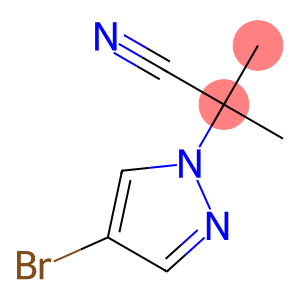 2-(4-溴-1H-吡唑-1-基)-2-甲基丙腈