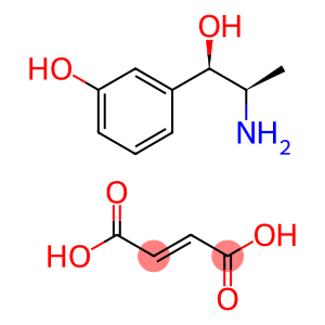 Benzyl alcohol, α-(1-aminoethyl)-m-hydroxy-, fumarate (2:1) (salt), (αR,1R)-(-)- (8CI)