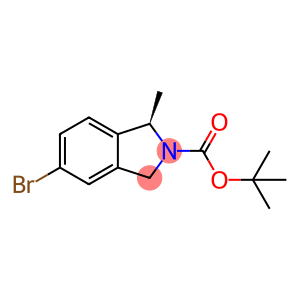 2H-Isoindole-2-carboxylic acid, 5-bromo-1,3-dihydro-1-methyl-, 1,1-dimethylethyl ester, (1R)-