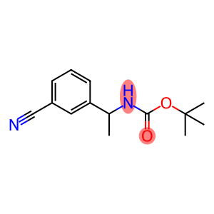 tert-butyl N-[1-(3-cyanophenyl)ethyl]carbamate