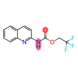 2,2,2-trifluoroethyl N-(quinolin-2-yl)carbamate