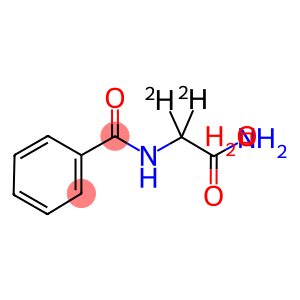 N-苯甲酰甘氨酸-22-[D2]