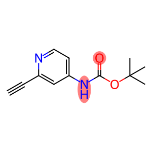 (2-乙炔基吡啶-4-基)氨基甲酸叔丁酯