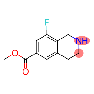 6-Isoquinolinecarboxylic acid, 8-fluoro-1,2,3,4-tetrahydro-, methyl ester