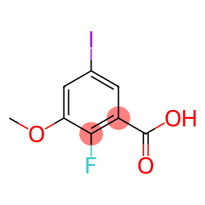 2-Fluoro-5-iodo-3-methoxybenzoic acid