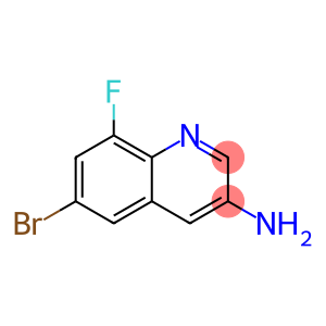 3-Amino-6-bromo-8-fluoroquinoline