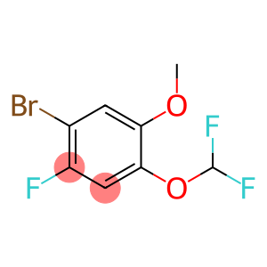 1-bromo-4-(difluoromethoxy)-2-fluoro-5-methoxybenzene