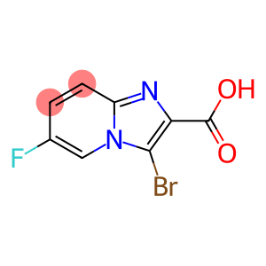 Imidazo[1,2-a]pyridine-2-carboxylic acid, 3-bromo-6-fluoro-