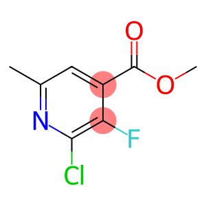 Methyl 2-chloro-3-fluoro-6-methylisonicotinate