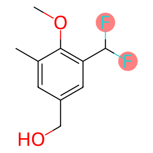 (3-(difluoromethyl)-4-methoxy-5-methylphenyl)methanol