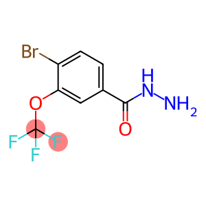 4-Bromo-3-(trifluoromethoxy)benzoic acid hydrazide