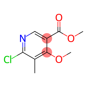 3-Pyridinecarboxylic acid, 6-chloro-4-methoxy-5-methyl-, methyl ester