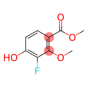 Benzoic acid, 3-fluoro-4-hydroxy-2-methoxy-, methyl ester