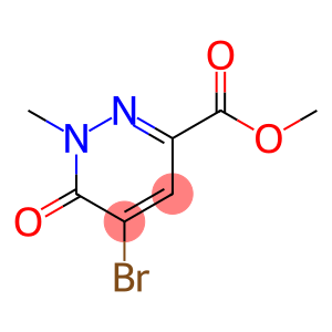 5-溴-1-甲基-6-氧-1,6-二氢哒嗪-3-羧酸甲酯