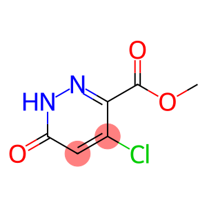 3-Pyridazinecarboxylic acid, 4-chloro-1,6-dihydro-6-oxo-, methyl ester