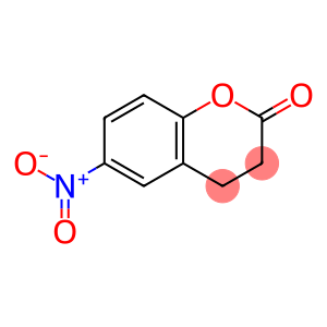 2H-1-Benzopyran-2-one,3,4-dihydro-6-nitro-