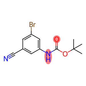 tert-butyl N-(3-bromo-5-cyanophenyl)carbamate