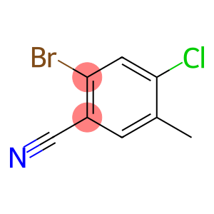 2-Bromo-4-chloro-5-methylbenzonitrile