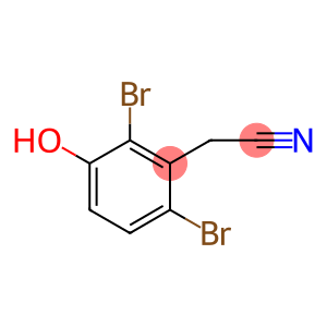 2-(2,6-Dibromo-3-hydroxyphenyl)acetonitrile