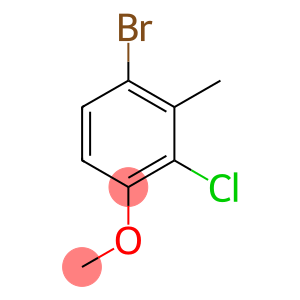 1-Bromo-3-chloro-4-methoxy-2-methylbenzene