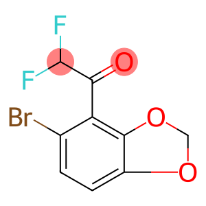 1-(5-Bromobenzo[d][1,3]dioxol-4-yl)-2,2-difluoroethanone