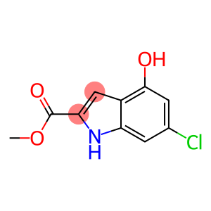 methyl6-chloro-4-hydroxy-1H-indole-2-carboxylate