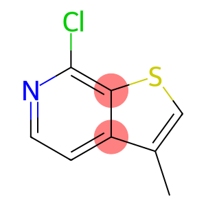 Thieno[2,3-c]pyridine, 7-chloro-3-methyl-