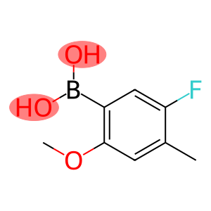 Boronic acid, B-(5-fluoro-2-methoxy-4-methylphenyl)-