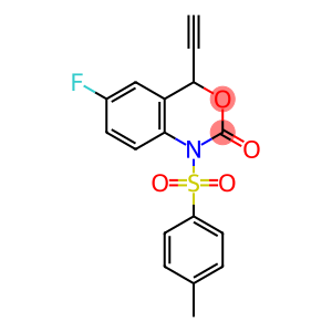 4-乙炔基-6-氟-1-甲苯磺酰基-1,4-二氢2H-苯并[D][1,3]噁嗪-2-酮