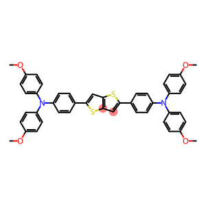 Benzenamine, 4,4'-(2,5-thieno[3,2-b]thienediyl)bis[N,N-bis(4-methoxyphenyl)-