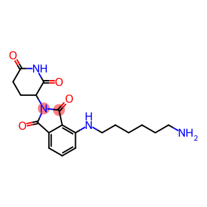 4-[(6-Aminohexyl)amino]-2-(2,6-dioxopiperidin-3-yl)isoindoline-1,3-dione HCl