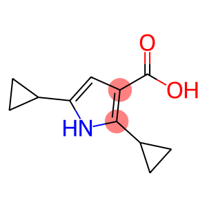 2,5-dicyclopropyl-1H-pyrrole-3-carboxylic acid