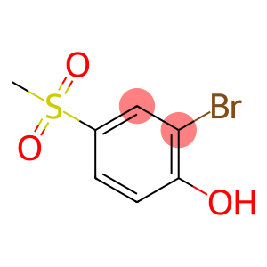 Phenol, 2-bromo-4-(methylsulfonyl)-