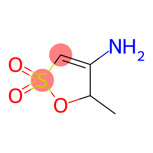 5H-1,2-Oxathiol-4-amine, 5-methyl-, 2,2-dioxide