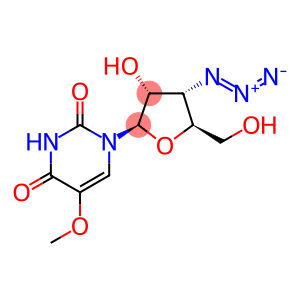 3'-Azido-3'-deoxy-5-methoxyuridine